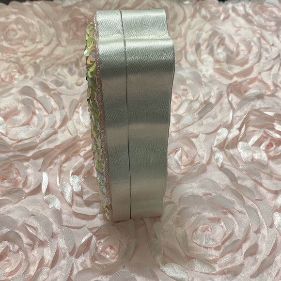 Set Of 3 Vintage Spring Easter Sequin Covered Boxes! - Picture 10 of 10